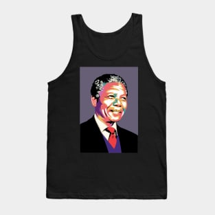 Nelson Mandela Art Tank Top